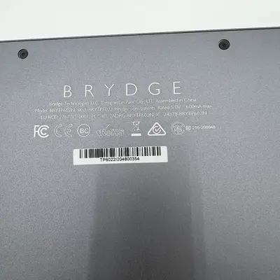 Brydge 12.9 Max+ Wireless Keyboard Case with Trackpad FOR iPad Pro 3rd, 4th, 5th - Thumbnail 2