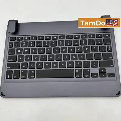 Brydge Series II Wireless Keyboard for iPad Air & 10.5" iPad Pro – Gray - Thumbnail 1