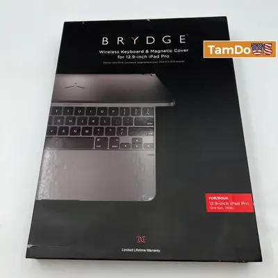 Brydge Wireless Keyboard + Magnetic Cover for iPad Pro 12.9" (3rd Gen, 2018) - Thumbnail 7