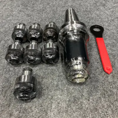 BT40 GT12 110L Tapping Collet Set Tool Holder with 7pcs Collets - Thumbnail 2