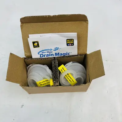 Bulbhead Mermaid Drain Magic Universal Sink Stoppers 2 Pack Replacements - Thumbnail 1