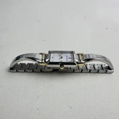 Bulova Women's Watch Silver & Gold Tone Diamond Accent MOP Dial 30M 98P188 - Thumbnail 7