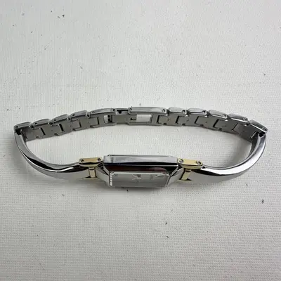 Bulova Women's Watch Silver & Gold Tone Diamond Accent MOP Dial 30M 98P188 - Thumbnail 10