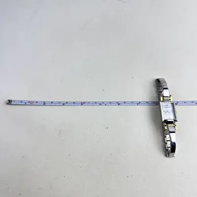 Bulova Women's Watch Silver & Gold Tone Diamond Accent MOP Dial 30M 98P188 - Thumbnail 8