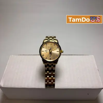 Bulova Men's Watch C935467 Sutton Classic Champagne Dial Diamonds 40mm - Excellent - Real photo at TamDo.us