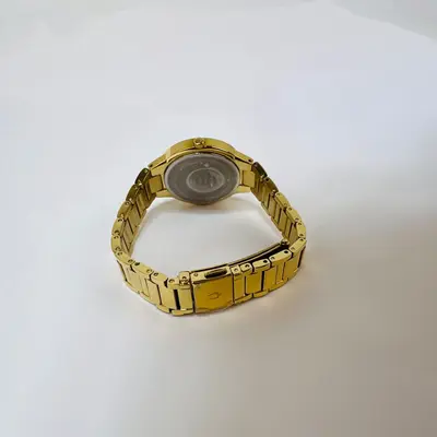 Bulova 98X129 30mm Gold Tone Stainless Steel Quartz Watch - Thumbnail 3