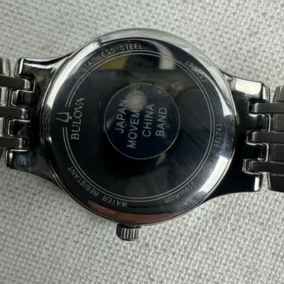 Bulova 96L243 Women's 32mm Crystal White Dial Watch - Thumbnail 9