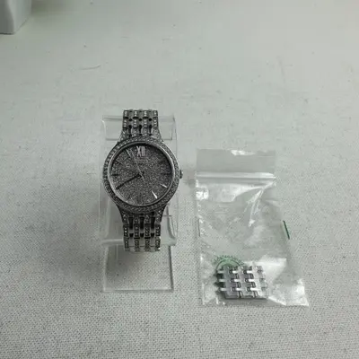 Bulova 96L243 Women's 32mm Crystal White Dial Watch - Thumbnail 3