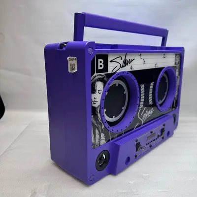 Bumpboxx Remixx Bluetooth Speaker with The Looks of a Cassette - Thumbnail 5