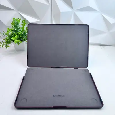 Burton Goods Luxury Leather Slim Case for MacBook Air 13" - Thumbnail 4