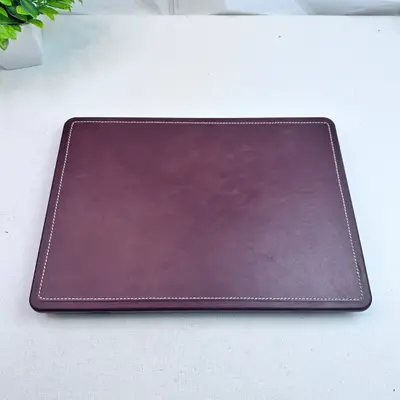 Burton Goods Luxury Leather Slim Case for MacBook Air 13" - Thumbnail 8