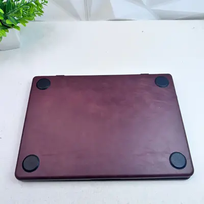 Burton Goods Luxury Leather Slim Case for MacBook Air 13" - Thumbnail 6