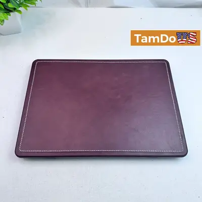 Burton Goods Luxury Leather Slim Case for MacBook Air 13" - New Open Box - Real photo at TamDo.us