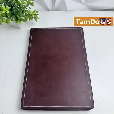 Burton Goods Luxury Leather Slim Case for MacBook Air 15 Inch - New Open Box - Real photo at TamDo.us