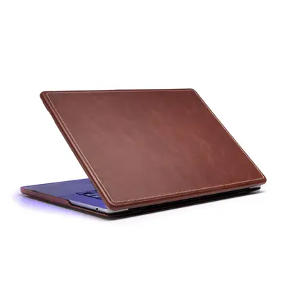 Burton Goods Luxury Leather Slim Case for MacBook Air 15 Inch - Thumbnail 2