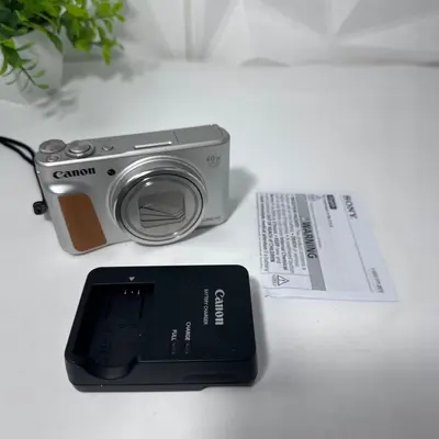 Canon PowerShot SX740 HS Digital Camera 40x Optical Zoom 4K (Silver) - Thumbnail 3