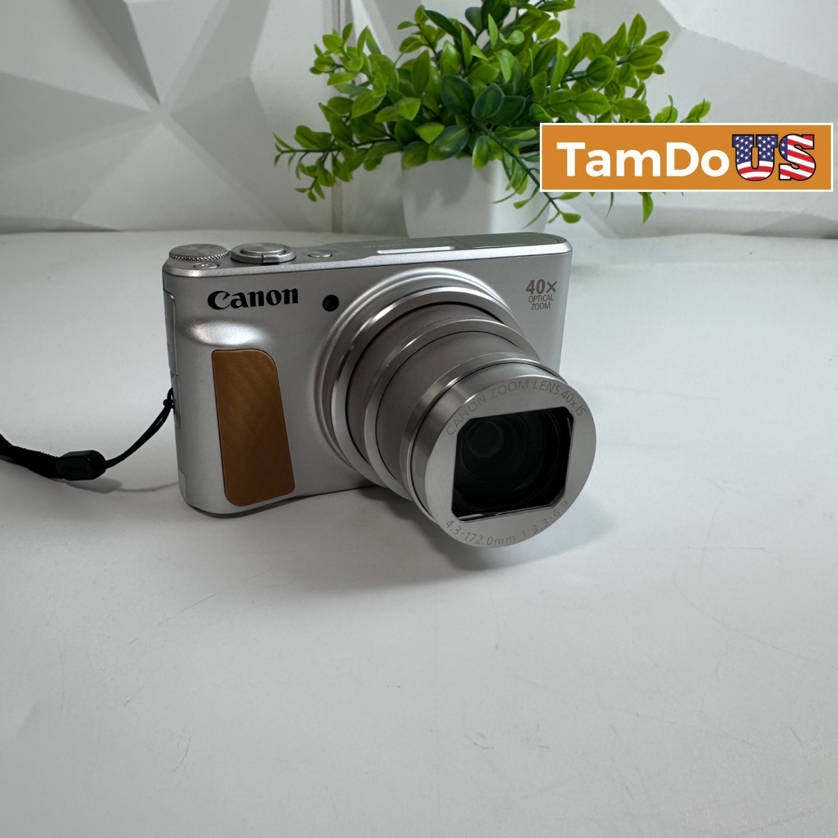Canon PowerShot SX740 HS Digital Camera 40x Optical Zoom 4K (Silver) - Photo 1 - Real photo at TamDo.us