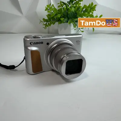 Canon PowerShot SX740 HS Digital Camera 40x Optical Zoom 4K (Silver) - Excellent - Real photo at TamDo.us