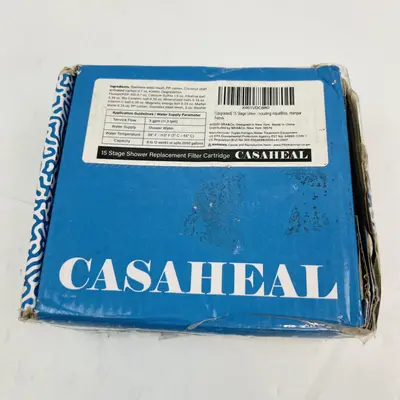 CASAHEAL 15 Stage Shower Water Filter Replacement Cartridge (4-Pack) - Thumbnail 6