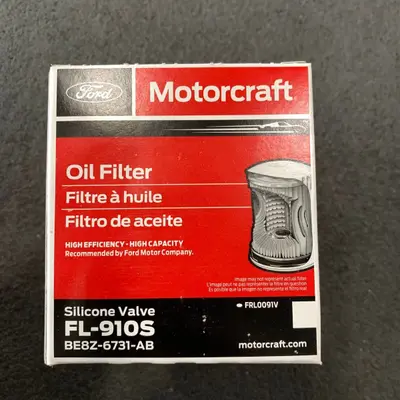 Case of 12 Motorcraft FL-910S Oil Filters BE8Z-6731-AB, Genuine Ford OEM - Thumbnail 4