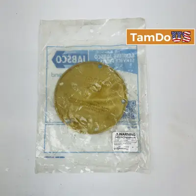 CAT Brass Pump Cover Plate – Genuine Jabsco Service Part - Thumbnail 1