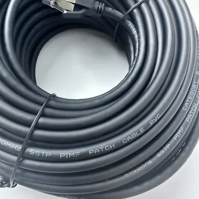 Cat8 Ethernet Patch Cable SSTP PIMF 2000MHz Shielded RJ45 - Thumbnail 8