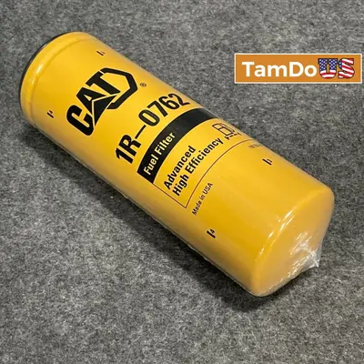 Caterpillar 1R-0762 Advanced Efficiency Fuel Filter Spin-On OEM 1R0762 FOR Cat - Thumbnail 1