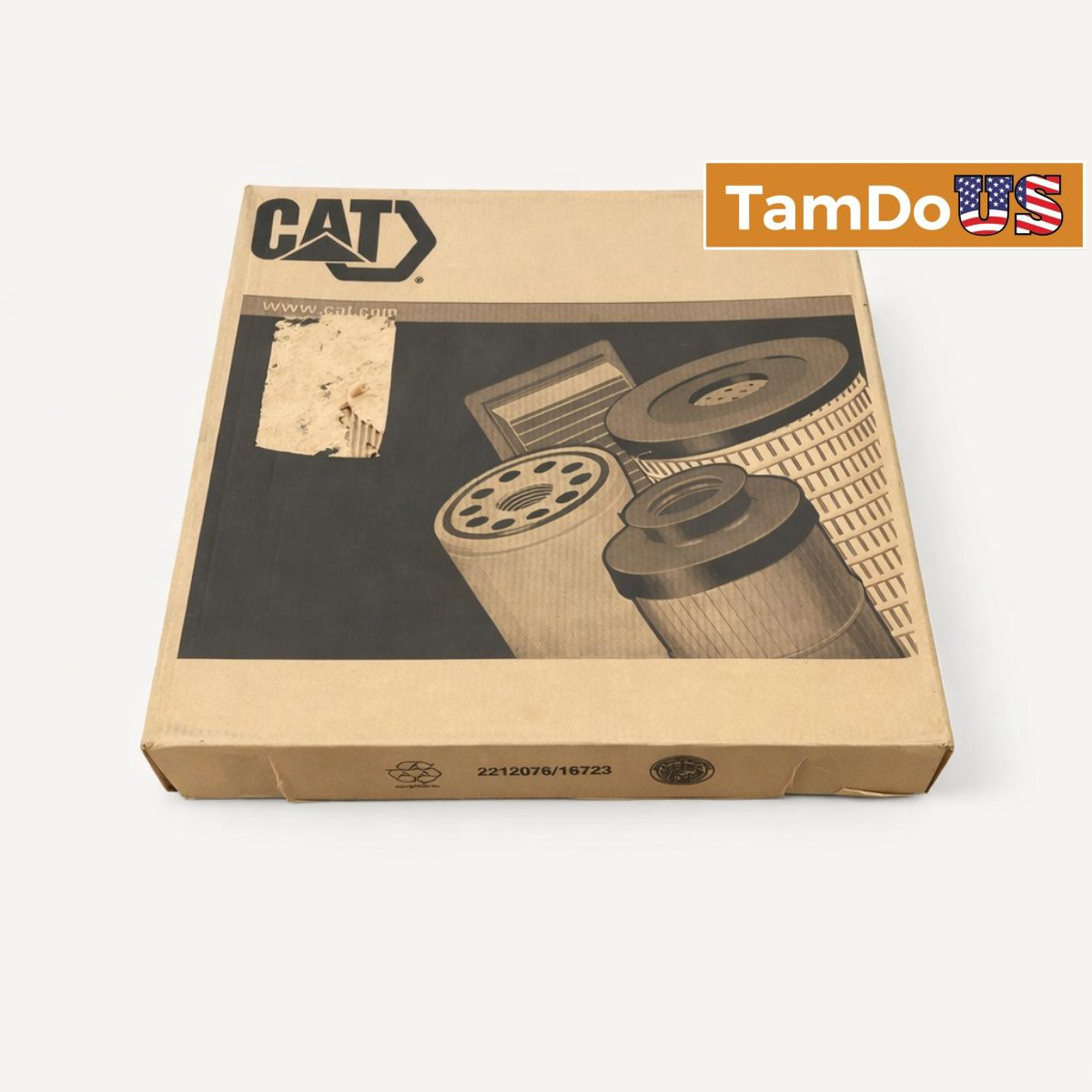 Caterpillar 6L-4714 Engine Air Filter Element Genuine FOR CAT Heavy Equipment - Photo 1 - Real photo at TamDo.us