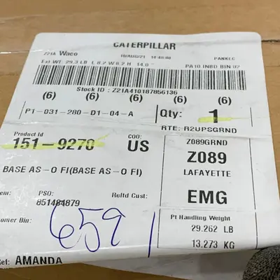 Caterpillar CAT 151-9270 Engine Oil Filter Base AS-O FI FOR Heavy Equipment OEM - Thumbnail 10