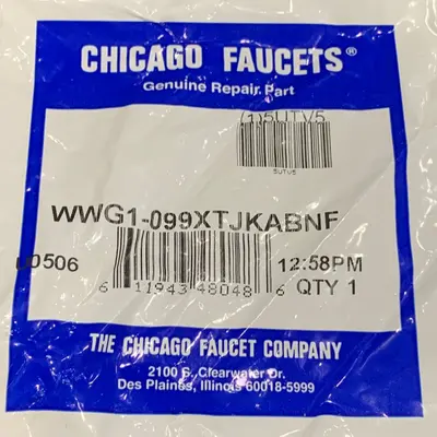 CHICAGO FAUCETS WWG1-099XTJKABNF Right Hand Quaturn Ceramic Cartridge - Thumbnail 3