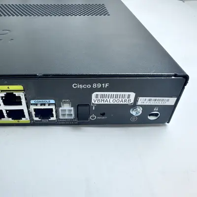 Cisco C891F-K9 V02 Integrated Services Router Gigabit Ethernet VPN C891F - Thumbnail 8