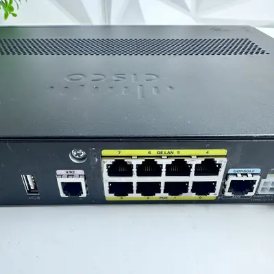 Cisco C891F-K9 V02 Integrated Services Router Gigabit Ethernet VPN C891F - Thumbnail 7