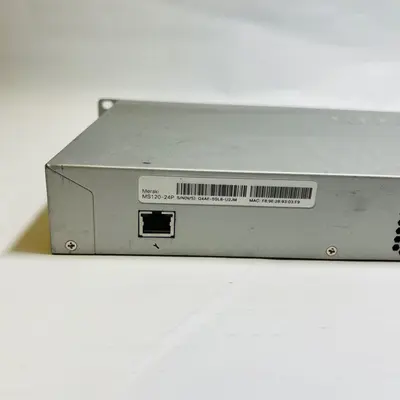 Cisco Meraki MS120-24P-HW 24 Port Gigabit PoE Cloud Managed Switch | Unclaimed - Thumbnail 9