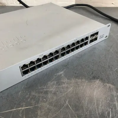 Cisco Meraki MS120-24P-HW 24 Port Gigabit PoE Cloud Managed Switch | Unclaimed - Thumbnail 5