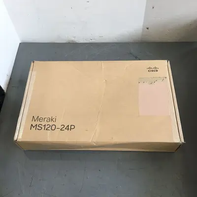 Cisco Meraki MS120-24P-HW 24-Port Gigabit PoE+ Cloud Managed Switch, UNCLAIMED - Thumbnail 8