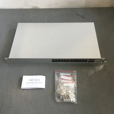 Cisco Meraki MS120-24P-HW 24-Port Gigabit PoE+ Cloud Managed Switch, UNCLAIMED - Thumbnail 2