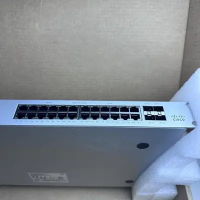 Cisco Meraki MS120-24P-HW 24-Port Gigabit PoE+ Cloud Managed Switch, UNCLAIMED - Thumbnail 10