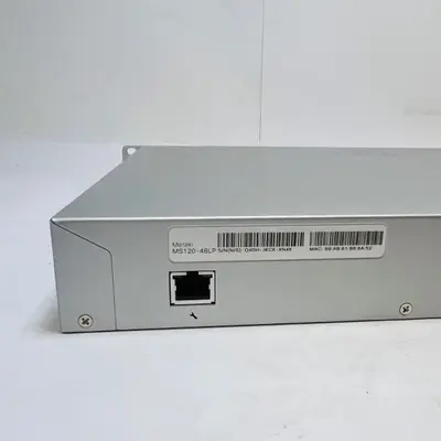 Cisco Meraki MS120-48LP-HW 48-Port PoE+ Cloud-Managed Gigabit Switch | UNCLAIMED - Thumbnail 10
