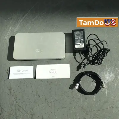 Cisco Meraki MX64-HW Cloud Managed Security Appliance - Excellent - Real photo at TamDo.us