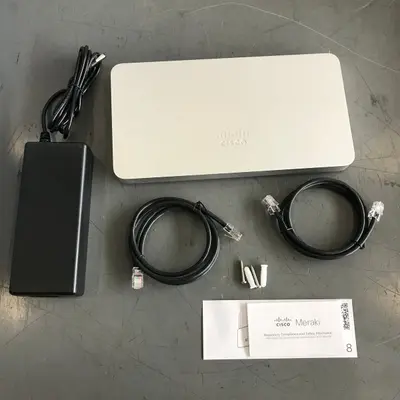Cisco Meraki MX68-HW Cloud Managed Security Appliance Firewall | Unclaimed - Thumbnail 2