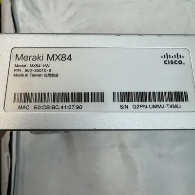 Cisco Meraki MX84-HW Security Appliance – Enterprise Cloud Managed Firewall - Thumbnail 9