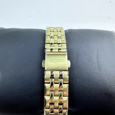 Citizen Corso Diamond Gold Tone Watch 28mm - Thumbnail 8