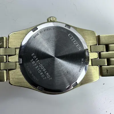 Citizen Corso Diamond Gold Tone Watch 28mm - Thumbnail 6