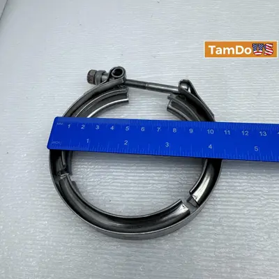 Clampco V-Band Clamp Stainless Steel High Quality T-Bolt - Thumbnail 1