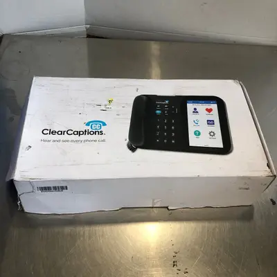 Clear Captions Blue Home Telephone - Advanced Call Captioning Phone - Thumbnail 6