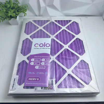 Colorfil 16x20x1 Air Filter MERV 8, Odor/Dust/Pollen Removal, 2-Pack - Thumbnail 8
