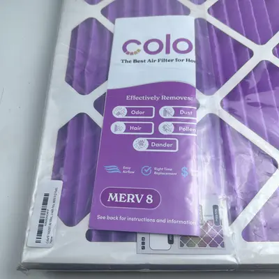 Colorfil 16x20x1 Air Filter MERV 8, Odor/Dust/Pollen Removal, 2-Pack - Thumbnail 4