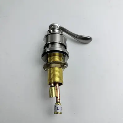Commercial Beer or Soda Tap Faucet Handle Valve Assembly – Stainless & Brass - Thumbnail 4