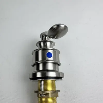 Commercial Beer or Soda Tap Faucet Handle Valve Assembly – Stainless & Brass - Thumbnail 3