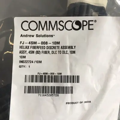 CommScope FJ-4SM-008-10M Heliax FiberFeed Jumper Cable Assembly - Thumbnail 5